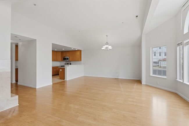 Photo - Top-Floor 3BR in Duplex Near BART | Vaulted Ceilings | In-Unit Laundry | Garage Parking