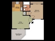1BR/1BA