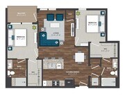 C1 | 2x2 | 1013 sq ft