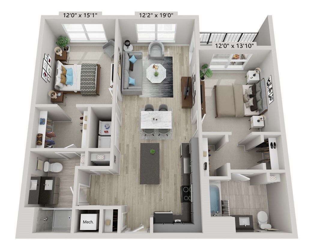 Floor Plan - B1A