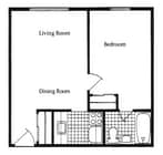 1 Bedroom 1 Bathroom