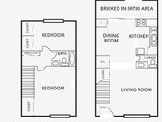 2BR/1.5BA