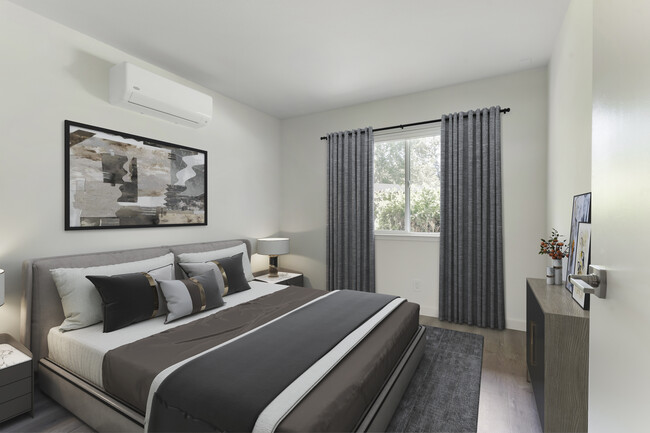 Bedroom - eaves Creekside Apartments