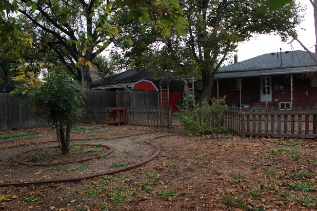 Private Backyard entrance - 1210 Vance St Unit Vance