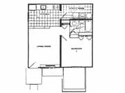 1BR/1BA