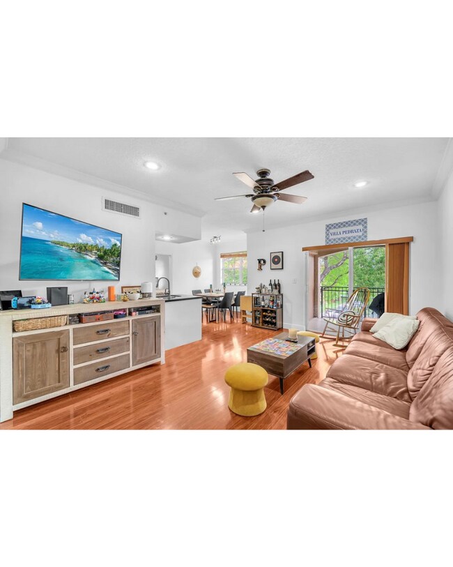 Living room - 11650 SW 2nd St Unit 303
