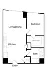 Serenity - A13 - 1 Beds - 1 Baths - 691 Sq. ft.