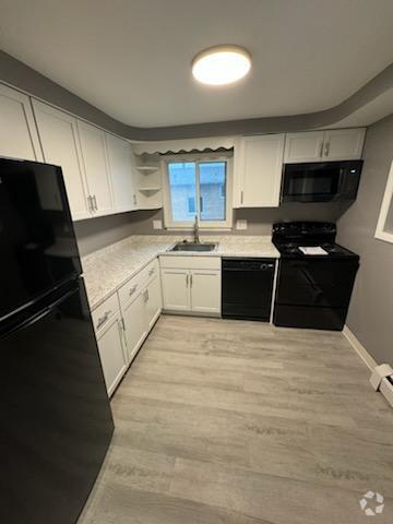 128-6 2 bedroom Kitchen - JJN Properties at Polk Street Rental