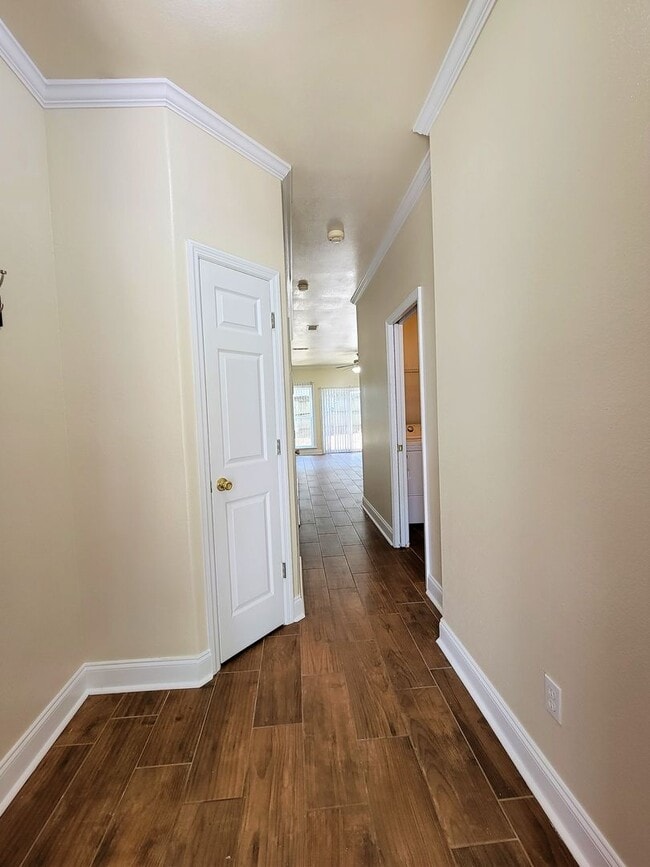 Photo - 3 bedroom town home for rent starting June 8, 2026, renting for $1800, includes privacy fenced ya...