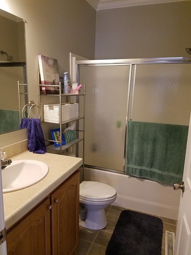 Downstairs hall bathroom. - 221 Long St Unit Downstairs Bedroom