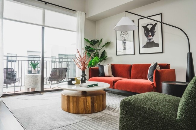 Studio, 1-, 2-, and 3-bedroom apartment homes with den layouts available.