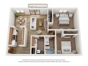 Two Bedroom One Bath