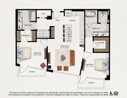 PH B2 | 2x2 | 1263 sq ft