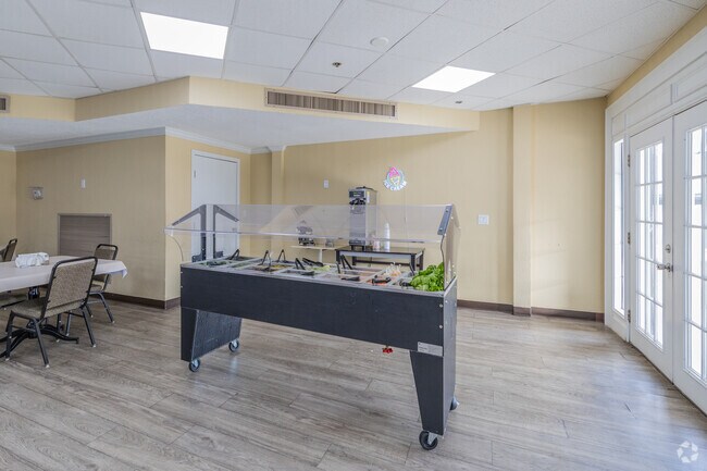 Cafeteria Salad Bar