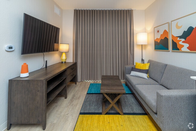 1BR,1BA - 550SF-Living room