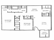2BR\1.5BA