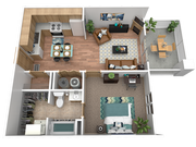 A1: 1 Bed 1 Bath
