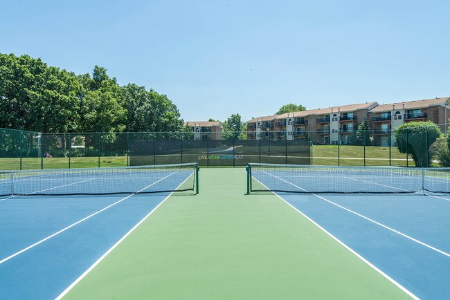 Double Tennis Courts