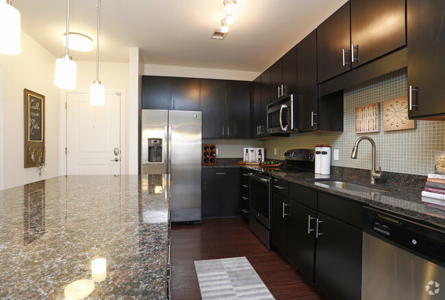 Double door refrigerators are sure to please! - Berkshire Ninth Street Apartments