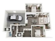 Crest floor plan Ascend at Old Town
