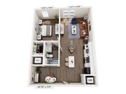 A3.1 floor plan Trella Uptown