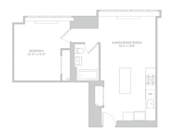 Floor Plan - 1C Renovation 4
