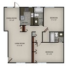 2BR/2BA
