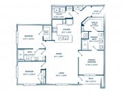 C1A | 3 bed 2 bath | 1471 sq ft