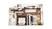 A0 floor plan The Boulevard a Broadstone Community