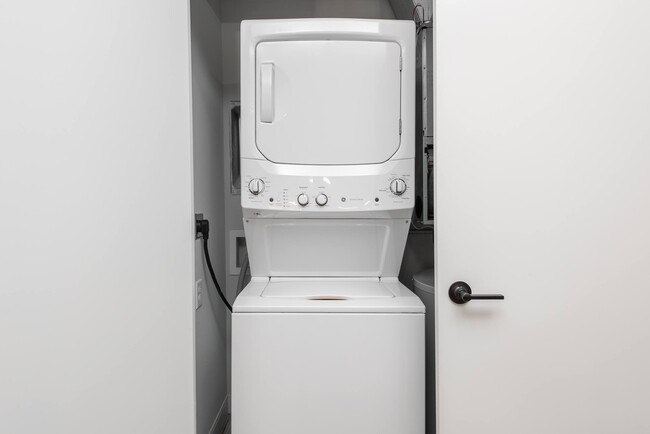 The Flats Model Stackable Washer & Dryer