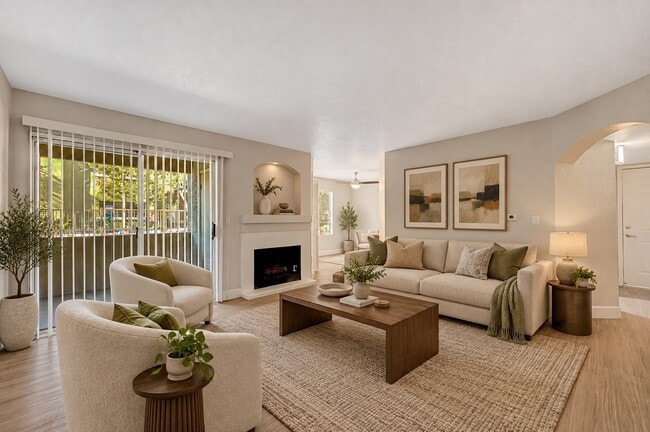 Elevate your lifestyle at Spanish Wells where modern elegance meets comfort. This beautifully designed living space features a warm atmosphere and stylish decor, perfect for relaxing or entertaining. Schedule your visit today!