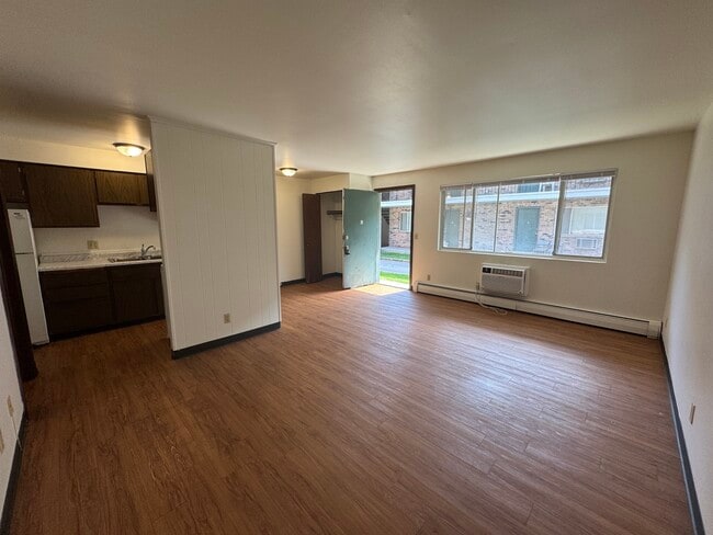 Living Area and Kitchen