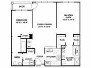 2 bedroom 2 bath with garage