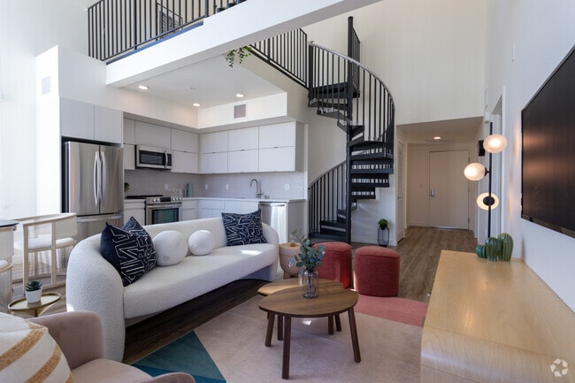 2BR, 2BA + Loft