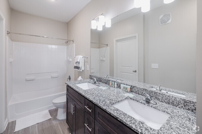 The Ashley - 1BR, 1BA - 711SF - Primary Bathroom