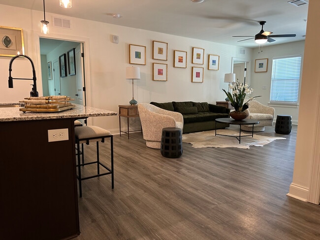 Living Room - Solstice Apartments
