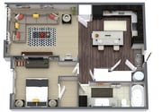 Weston Park - 1 Bedroom - 12-4-20-3D Floor Plan.jpeg