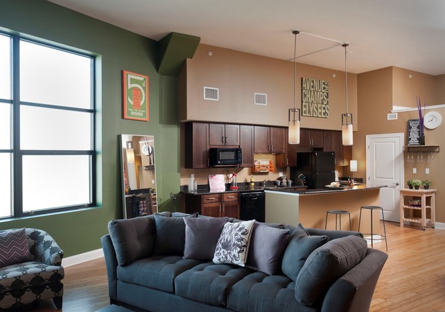 Two-bedroom unit - Lafayette Place Lofts