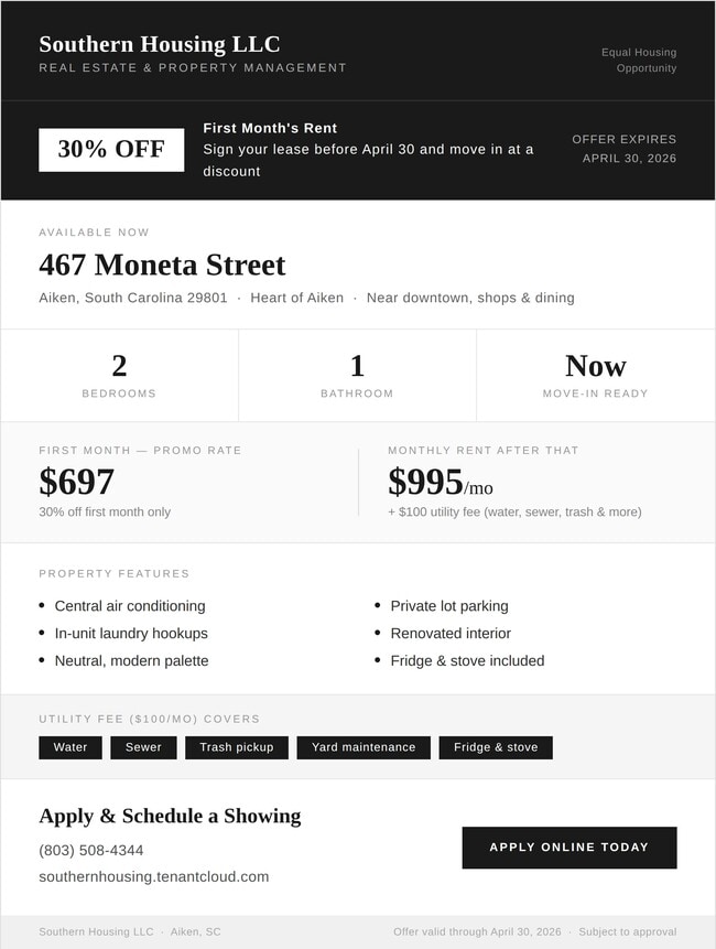 Photo - Monetta Apartments Unit 467