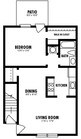 1BR/1BA