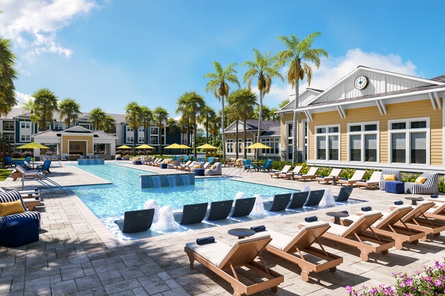 Área de descanso en la piscina - Stella by the Bay