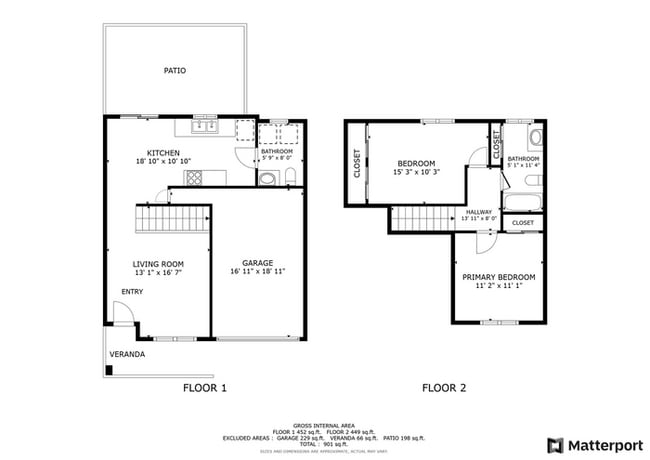 Photo - Large 2 bed 1.5bath townhouse