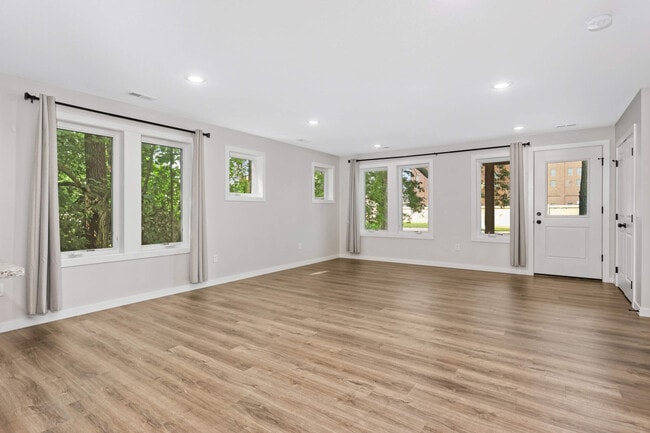 another view of living room from the kitchen - 2927 Marshall St NE Unit A