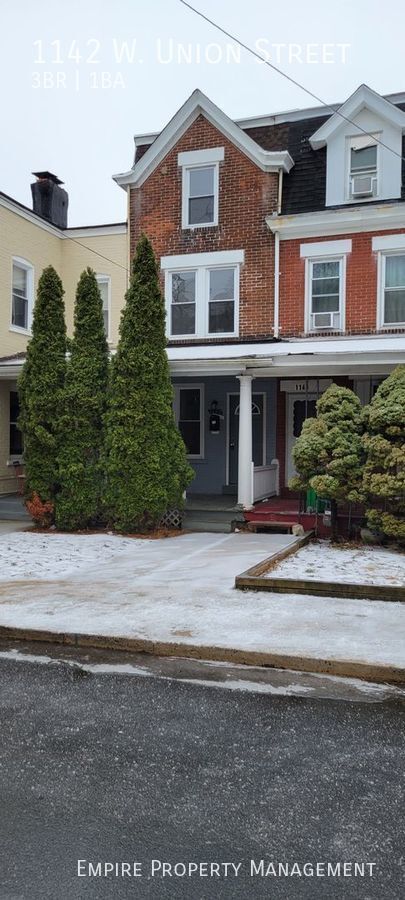 3 Bedroom / 1 Bath House in Allentown! Rental For Rent in Allentown, PA |  