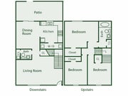 3BR/1.5BA