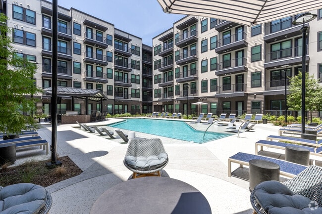 Pool with Outdoor Grilling & Dining Space