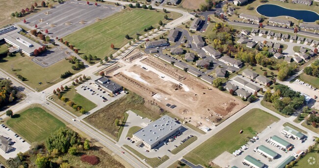Aerial Construction Photo 10/10/24 - 1580 Main Rental