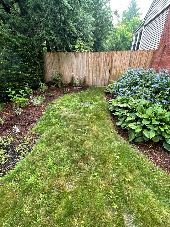 side yard - 7 Yandow Dr