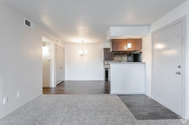 2BR,1BA - 884SF - Dining/Kitchen - The Landry