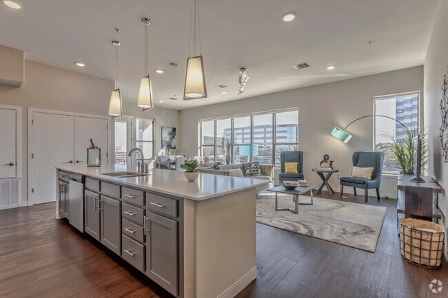 1BR, 1BA - 1111 SF A - Kitchen